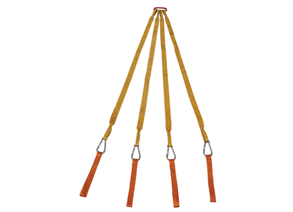 Four Point Bridle for Basket Stretcher