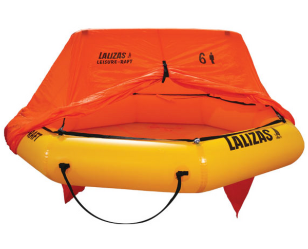 Lalizas Compact Leisure Liferaft in Valise with Canopy- 4 & 6 Man