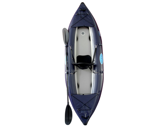 Seago Quebec 1-2 Person Inflatable Kayak Kit with High Pressure Floor - In Stock