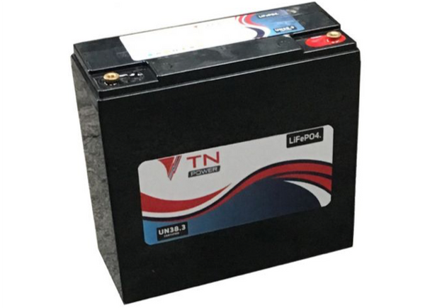 TN Power Lithium Iron Phosphate (LiFePO4) Battery - 12V 24AH