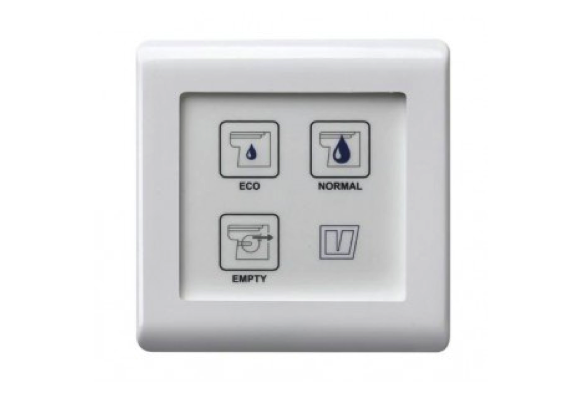 Vetus Electronic Control Panel for toilet type TMWQ 12 / 24 Volt - New Style