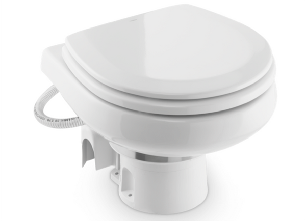 Dometic Electric MasterFlush MF7220 Toilet with Orbit Design - Low Profile - Freshwater Water - 12 V - Awaiting Stock