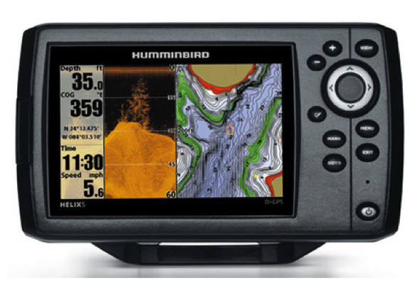 Humminbird HELIX 5 DI GPS Fishfinder/Plotter 5"