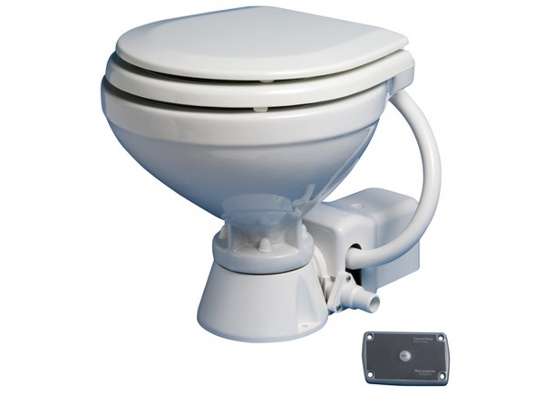 Ocean Electric Standard Compact Toilet 12/24V