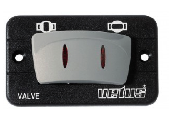 Vetus Electric Ball Valve Control Panel 12/24v