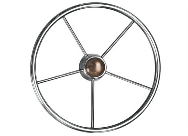 Ultraflex Steering Wheel Stainless Steel 400mm