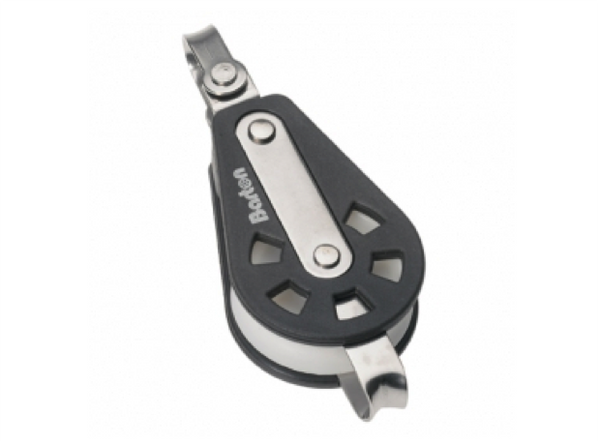 Barton Single Block with Reverse Shackle & Becket Size 1-30mm Sheave