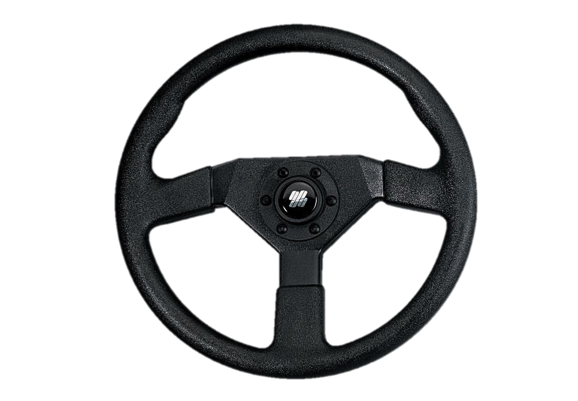 Ultraflex Steering Wheel 3 Spoke Soft Grip 350mm