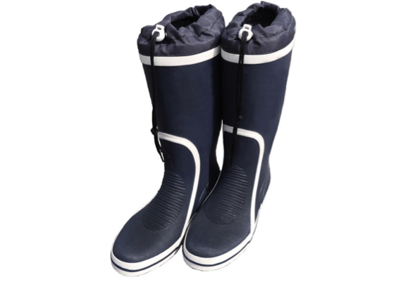 Waveline Whitby Rubber Boot Navy/White