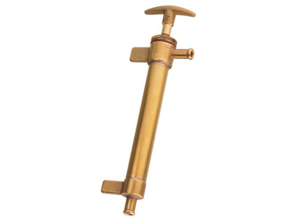 Patay Polished Brass Sump Pump Type A