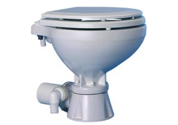 Ocean Electric Silent Toilet Compact Bowl 12/24V