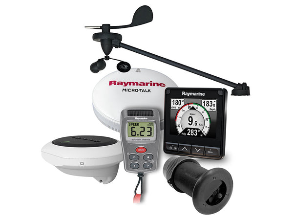 Raymarine i70s Wireless Wind DST800 Heading Sensor and Backbone Kit