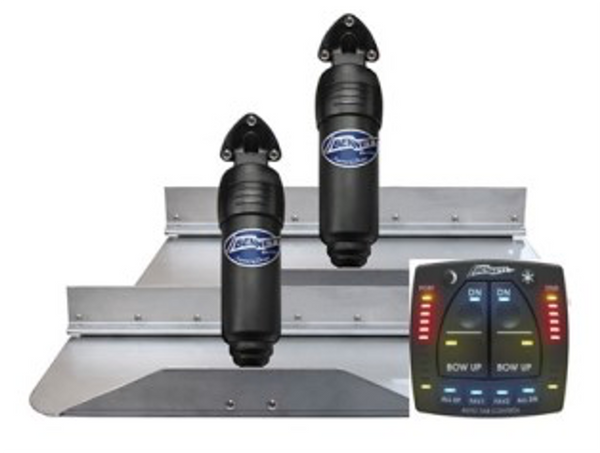Bennett BOLT Electric Trim Tab System with ATP Auto Trim Pro Control Switch - 8 Sizes