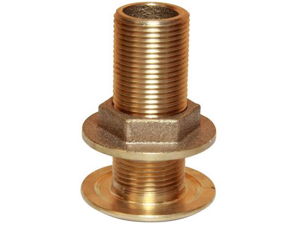 Bronze Skin Fitting (Domed, 3/4" BSP, 71mm Long)