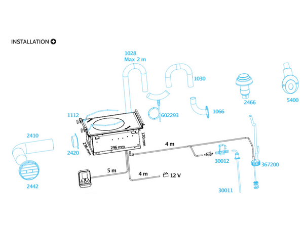 Wallas 600D Ceramic Hob