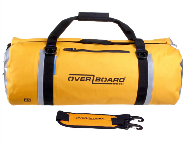 OverBoard Classic Waterproof Duffel- Yellow - 60 Litres