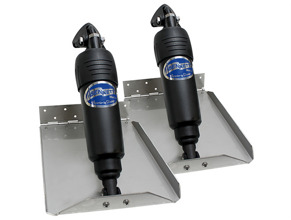 Bennett BOLT Electric Trim Tab System with All-In-One Indicator Control Switch - 8 Sizes