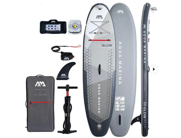 Aqua Marina Glow - All-Around iSUP with Ambient Light System 10'4" NEW 2026 Model - In Stock
