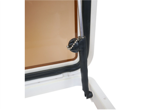 Bronze Tinted Glass Opening Deck Hatch 500 x 500mm