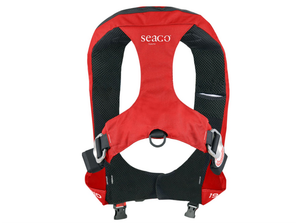Seago Rapid 190N Lifejacket - Auto & Harness - Red or Navy