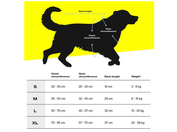 Restube Dog Life Jacket - 4 Sizes