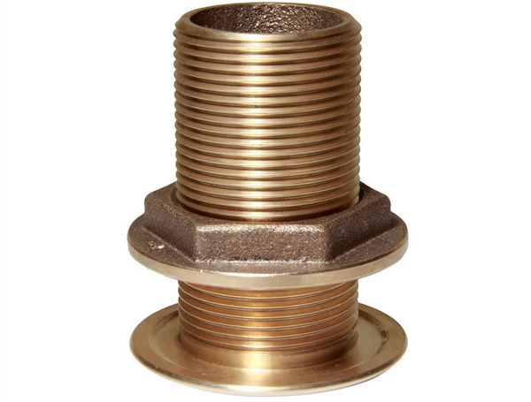 Bronze Skin Fitting (Domed, 1-1/4" BSP, 81.5mm Long)