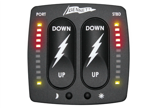 Bennett Bolt 309BCI Trim Tabs System with Soft Touch Control &  30" x 9" Trim Plates - Cost Price whilst Stocks Last - In Stock