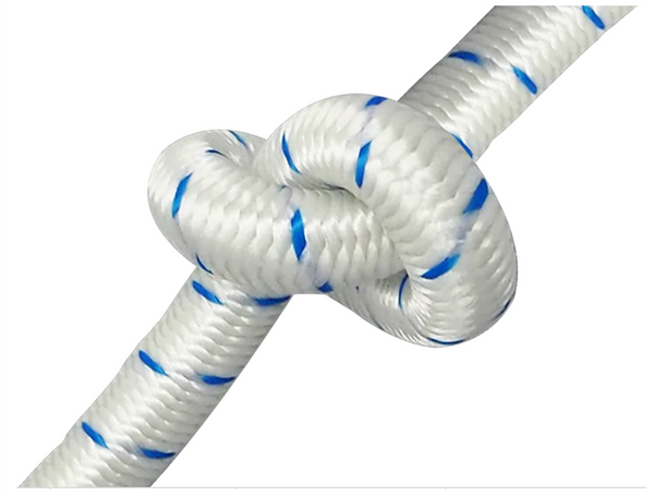 Kingfisher Shock Cord White  - Sizes 4/5/6/8mm