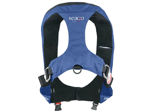 Seago Rapid 190N Lifejacket - Auto & Harness - Red or Navy