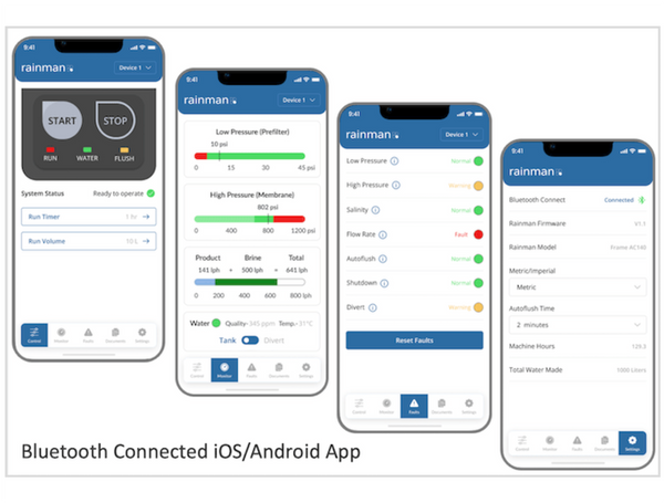Rainman Auto Control Panel