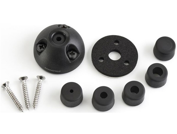 Scanstrut DS6-P-BLK Plastic Cable Gland Deck Seal (2mm-6mm / Black)