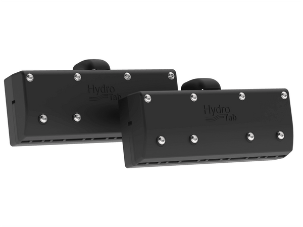 Hydrotab SR Series Interceptors Sets With Hub - 12/24V - The NEW Revolutionary Boat Trim System -  4 Sizes