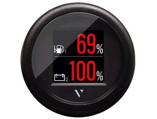 Veratron Viewline Flex 52 NMEA 2000 Marine Instrument Gauge - Black