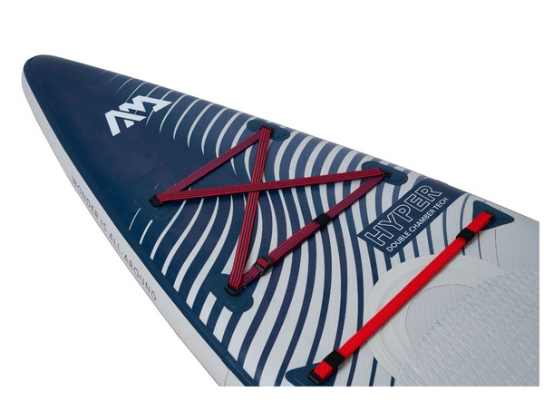 Aqua Marina Hyper 12' 6" (Navy)- iSUP- W/ Coil Leash - In Stock
