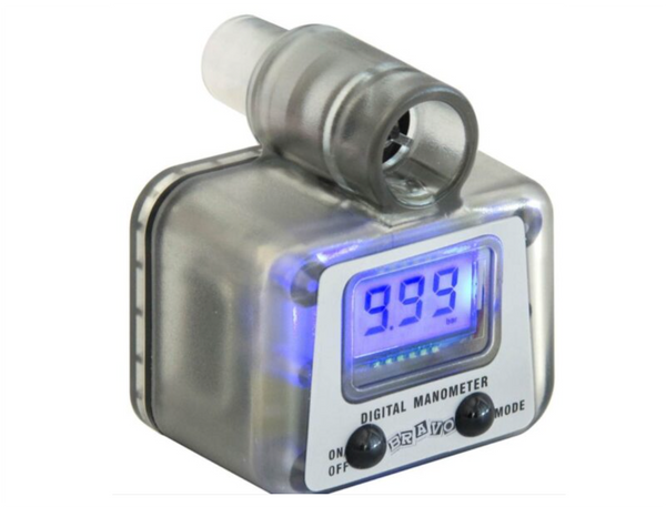 Digital Pressure Gauge and Adaptor