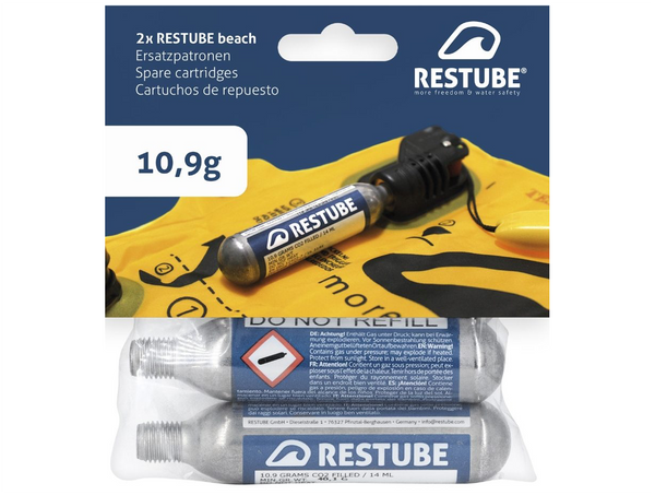 Restube CO2 Cartridges 10.9g Pair