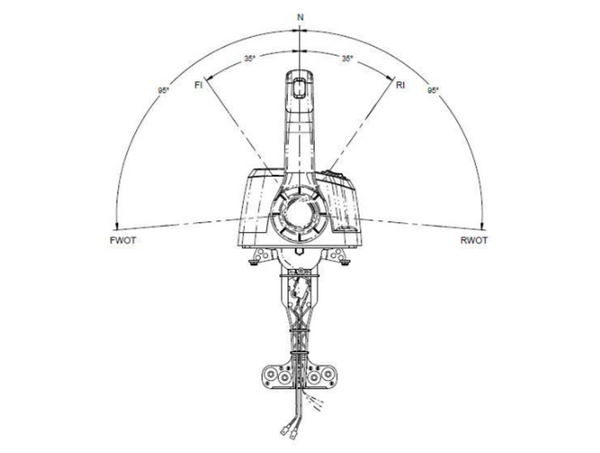 Seastar/Teleflex Xtreme Series - Top Mount Control - Chrome - 6 Variants - CHX8140P/41P/42P/50P/51P/52P