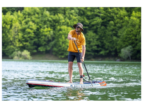 Aqua Marina Hyper 12' 6" (Navy)- iSUP- W/ Coil Leash - In Stock