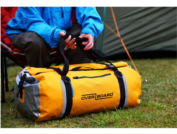 OverBoard Classic Waterproof Duffel- Yellow - 60 Litres