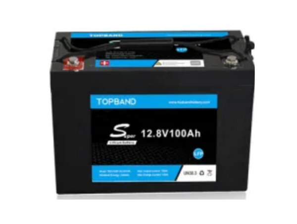 Topband S Series 12V 100Ah Lithium Battery - Outstanding Value