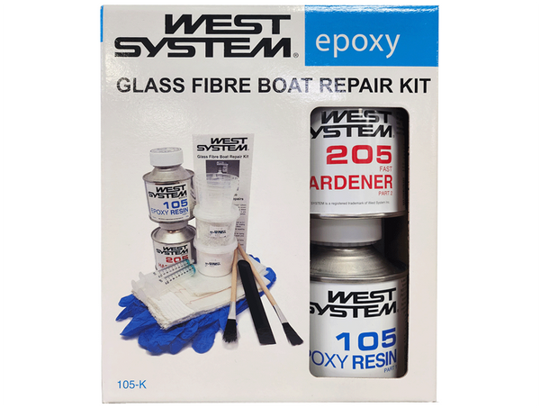 West System 105-K Glass Fibre Boat Repair Kit