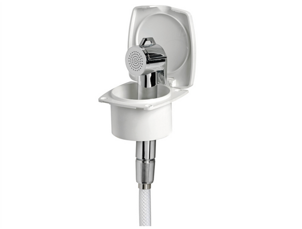 Osculati New Edge White Shower PVC SS hose 4 m