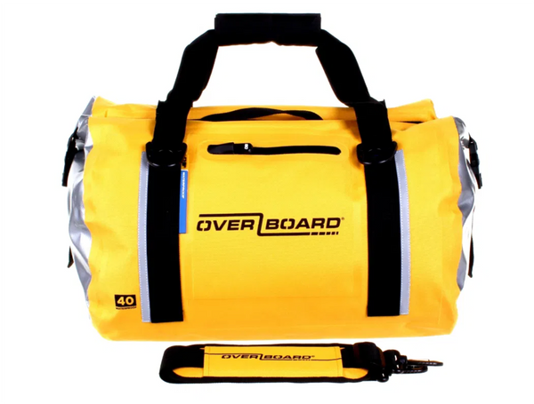 OverBoard Classic Waterproof Duffel- Yellow - 40 Litres