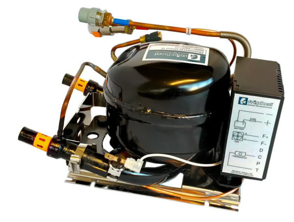 Frigomatic Milano 12 Volt Pump Water Cooled Refrigeration Kit, 12 Volt, Digital Fridge Thermostat