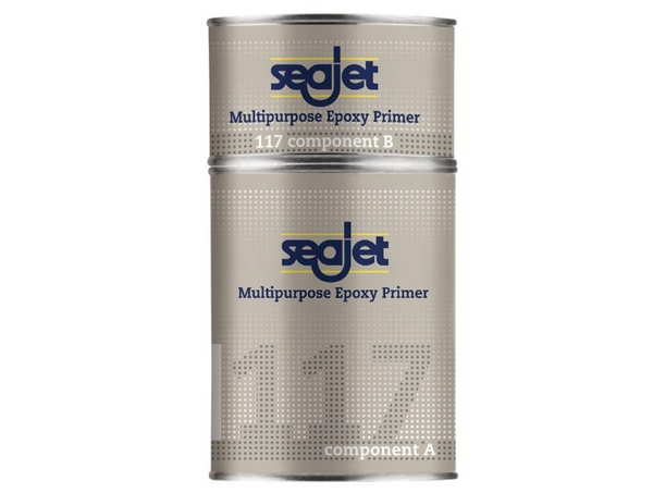 Seajet 117 Epoxy Primer - 1 or 2.5 Litre - Grey or White - NEW FORMULA