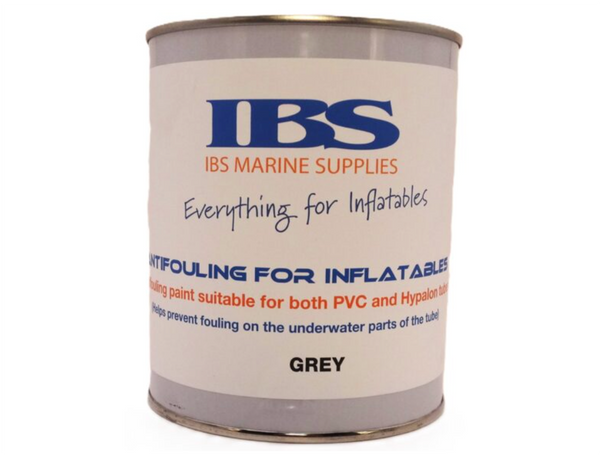 IBS Inflatable Antifouling 750ml suitable for both PVC and Hypalon – Black or Grey - NEW