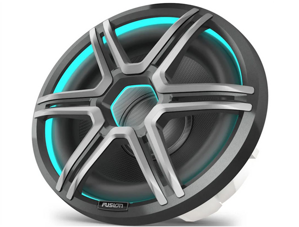 Fusion Apollo AP-SL12SPG 12" CRGBW LED Subwoofer 1400W - Sports Grey