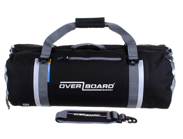 OverBoard Classic Waterproof Duffel- Black- 60 Litres