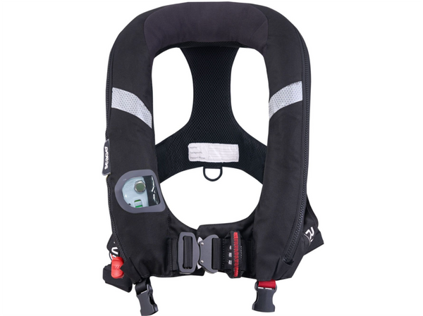 Seago Rapid 1909N Pro Lifejacket - Auto & Harness - Complete with Hood & Light - Black - In Stock