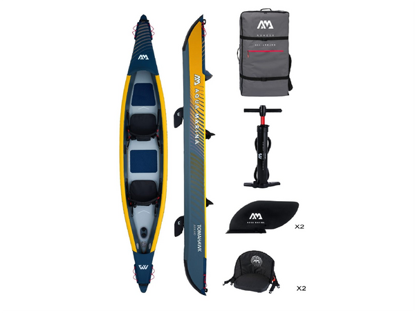 Aqua Marina Tomahawk AIR-K 440- High Pressure Speed Kayak- 2 Person - In Stock